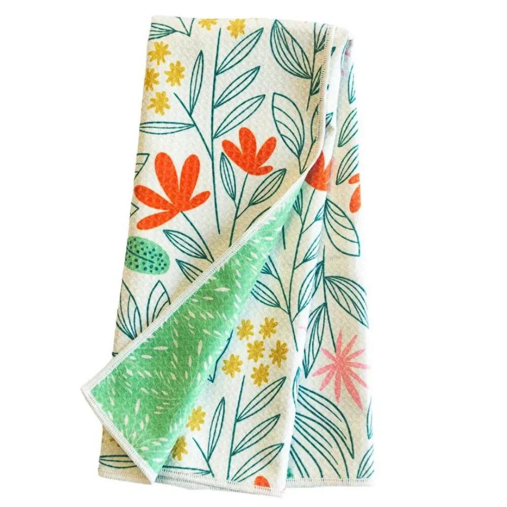 REBECCA JANE WOOLBRIGHT 3 Pack Anywhere Towel Reversible RJW New Bloom